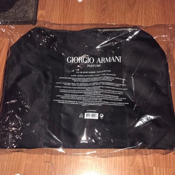 armani sport bag